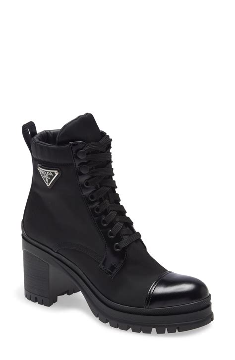 prada block shoes|prada black aftershave boots.